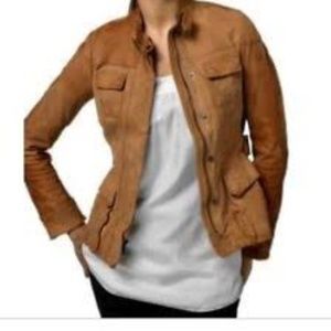 Banana Republic Leather Moto Jacket with Pockets